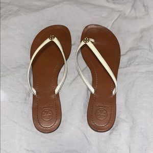 Tory Burch sandals/ white Miller
